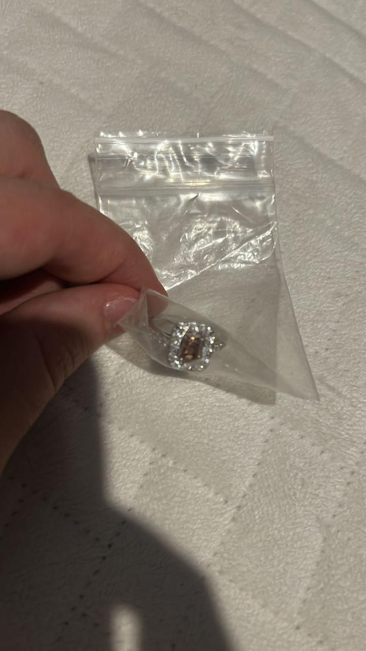 Champagne Emerald Halo